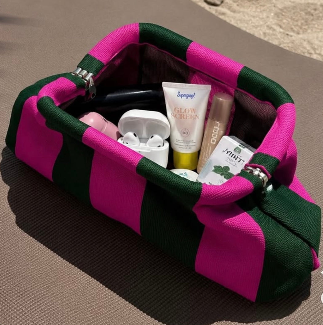 Striped Vacation Bag