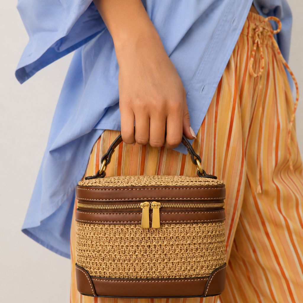 The Raffia Vanity