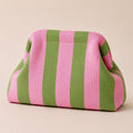 Bubblegum striped bag