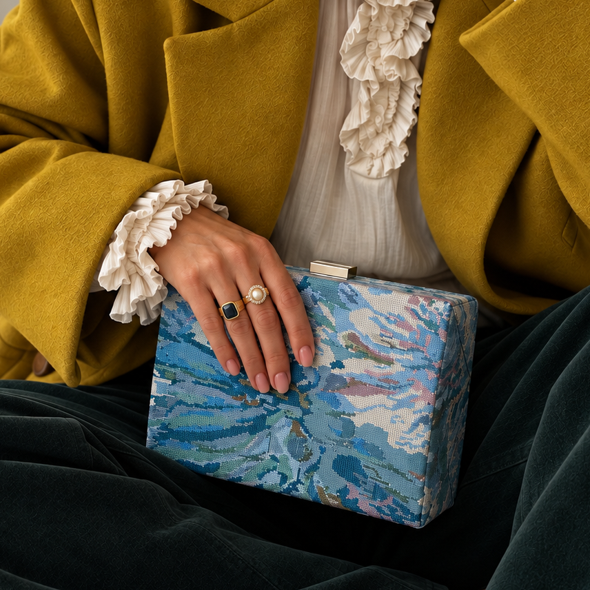 Monet Lily Clutch