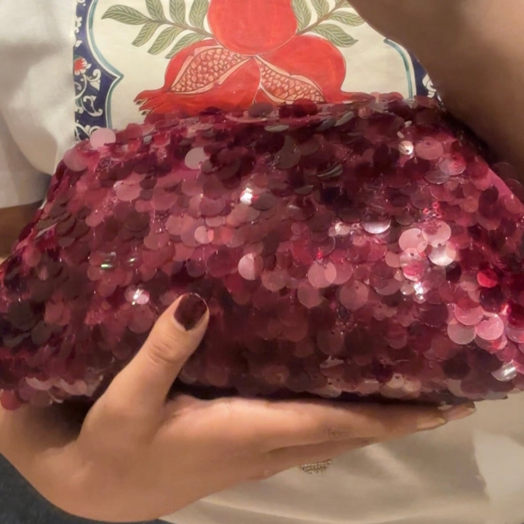 Reflecting Sequin Bag